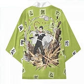 cheap Cartoon &amp; Movie Character Graphic-Agatsuma Zenitsu Kamado Tanjiro Rengoku Shinjurou Cartoon Kimono Anime 3D Harajuku Graphic Kawaii For Men&#039;s Adults&#039; Carnival Masquerade Back To School 3D Print