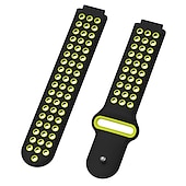 זול רצועות שעונים של Garmin-צפו בנד ל גרמין Forerunner 220/230/235/620/630/735XT Approach S20 / S6 / S5 סיליקון רך תַחֲלִיף רצועה עם כלי ההסרה מתכוונן רצועת ספורט צמיד