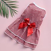 abordables Robes-Chien Robe Hiver Chaud Doux Mode Sport en Plein Air Intérieur Fête Voyage Vêtements pour Chiens