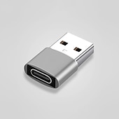 billiga Kablar-usb-c hona till usb hane adapter typ-c till usb laddare kontakt för iphone 12 13 pro max se airpods ipad air samsung galaxy s22 s21 note 20 a71 a72