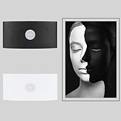 economico applique da esterno-Applique Da Parete Per Esterni Con Sensore Di Movimento Applique Da Parete 8w Up Down Alluminio Lampade Da Interno Moderne Per Soggiorno Camera Da Letto Corridoio Corridoio