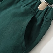 2 delar Ringbärarkostym Pojkar Barn Småbarn Skjorta och shorts Klädesset Utomhus Fest söt stil Häftig Mild Ensfärgat Vit Bomull billiga Pojkes formella kostym-2 delar Ringbärarkostym Pojkar Barn Småbarn Skjorta och shorts Klädesset Utomhus Fest söt stil Häftig Mild Ensfärgat Vit Bomull