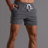 economico pantaloncini da lavoro-Per uomo Pantaloncini Pantaloncini chino Bermuda Pantaloncini da lavoro Pantaloncini da allenamento Tasche A cordoncino Vita elastica Liscio Comfort Traspirante Breve Sportivo Giornaliero Moda