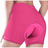 billiga Byxor, shorts och kjolar för kvinnor-Arsuxeo Dam Cykelunderkläder Vadderade cykelbyxor 3D vadderade shorts Cykel Herr Boxer Vadderade shorts Formpassad Bergscykling Vägcykling sporter Mjuk Hög Elasisitet Stretch Svart Blå Elastan Kläder