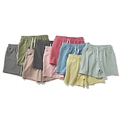 economico pantaloncini da lavoro-Per uomo Pantaloncini Pantaloncini chino Bermuda Pantaloncini da lavoro Pantaloncini da allenamento Tasche A cordoncino Vita elastica Liscio Comfort Traspirante Breve Sportivo Giornaliero Moda