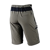 preiswerte Fahrradhosen Herren-Nuckily herren mtb shorts lycra radhose wasserdicht atmungsaktiv schnell trocknend leicht und baggy reißverschlusstaschen sommer fahrradbekleidung berg rennrad radsport fortgeschritten schwarz