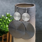 economico Orecchini-Per donna Orecchini a goccia geometrico Ciambelle Moda Semplice Boho Orecchini Gioielli Argento / Oro Per Feste Per eventi 1 paio