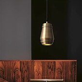 preiswerte Pendelleuchte-10 cm Pendelleuchte LED Inselleuchte Kupfer Messing modern 220-240v