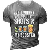 ieftine Tricouri amuzante pentru bărbați-Bărbați Grafic Scrisă Tricou Tricou Grumpy Old Man Manșon scurt Tricou Tipărire 3D Stil Nautic Cămașă Epocă Modă Clasic În aer liber Casual Zilnic A B C Vară Îmbrăcăminte S M L XL 2XL 3XL 4XL