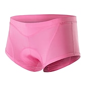 economico Pantaloni, pantaloncini e gonne da donna-Arsuxeo Per donna Sottopantaloncini da ciclismo Inverno Estate Coolmax® Silicone Poliestere Nero Rosa Tinta unica Bicicletta Pantaloncini / Cosciali Pantaloncini intimo Pantaloncini imbottiti di