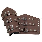 Недорогие Броня-Панк &amp; Готика Средневековый Стимпанк Оружие и доспехи Маскарад Браслет Рыцарь Доктор чумы Викинг Стрельба из лука Маскарадный костюм Муж. Викинг Карнавал Маскарад Для вечеринок Взрослые