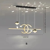 olcso Függőfények-led függőlámpa modern luxus étkező vetítőlámpa kreatív személyiség csillagos égbolt bár csillár