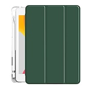 Χαμηλού Κόστους iPad θήκη-Δισκίο Θήκες Καλύμματα Για Apple iPad Air 5ο ipad 9th 8th 7th Generation 10.2 inch iPad Pro 3rd 11&#039;&#039; iPad Pro 2nd 11&#039;&#039; iPad Pro 1st 11&#039;&#039; 2022 2021 2020 2019 2018 Φορητά Μολυβοθήκη Trifold Stand
