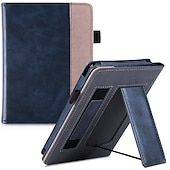 cheap Kindle Cases/Covers-Kindle Paperwhite Signature Edition Case (6.8 inch11th Generation 2021 Released Only) with Stand/Hand Strap and Auto Sleep/Wake PU Leather