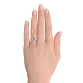 billige Ringer-Ring Fest Geometrisk Mørk Blå Lys Blå Legering Pære Enkel Elegant 1stk  Dame  Bryllup  Gave Kjole å imponere