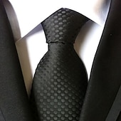 Недорогие Мужские галстуки и бабочки-Муж. Галстуки Для офиса Свадьба Джентльмен Полоски Бизнес Официальные