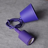 olcso Sziget lámpák-10 cm-es egyedi kialakítású színes függőlámpa led egyfejű műanyag modern bár led izzók 85-265v
