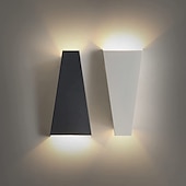 tanie Kinkiety wewnętrzne-2 sztuk nowoczesny kryty kinkiet led metal mały kinkiet unikalny styl 10w up down kinkiet led lampka nocna do sypialni salon restauracja