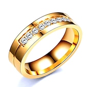 cheap Rings-couple rings for him and her stainless steel matching promise ring princess cut bridal wedding engagement band cubic zirconia cz ring for women men love bridal jewelry girls gifts