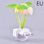 cheap Plug-in Night Light-LED Sensor Night Light Plug-in Mushroom NightLights Color Changing Lamp Mushroom Decor, AUSAYE Mini Cute Night Lights for Kids Adults Bedroom Toilet Bathroom Stairs Kitchen Hallway