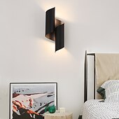 baratos Candeeiros de Parede de interior-arandela de parede dourada moderna, luminárias de parede com decoração minimalista de meados do século, luminária de parede com design espiral criativo, iluminação de parede industrial para quarto,