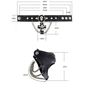abordables Accesorios y más-Punk y gótico Medieval Steampunk Baile de Máscaras Conjunto de accesorios Doctor de plaga Novedad Disfraz Hombre Mujer Víspera de Todos los Santos Carnaval Discoteca Fiesta Juventud Adulto 1 Brazalete