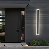 cheap Outdoor Wall Lights-LED Outdoor Wall Lights IP44 Waterproof Simple Outdoor Iron Wall Light 110-240V 20 W