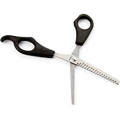 baratos Cuidados com o Cabelo-4 pçs/conjunto tesoura de cabeleireiro doméstico tesoura de desbaste de corte de cabelo tesoura de barbeiro tesoura de dente plano pente ferramentas de estilo de cabelo