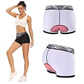 cheap Women&#039;s Underwear &amp; Base Layer-Women&#039;s Cycling Underwear Cycling Padded Shorts  Summer Polyester Bike Underwear Shorts Padded Shorts / Chamois 3D Pad Quick Dry Moisture Wicking Sports Patchwork Black / Pink / Black+White Mountain