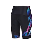 abordables Pantalones, shorts y faldas de mujer-Mujer Geométrico Pantalones cortos bicicleta Culotte Ciclismo Bicicleta Pantalones Cortos Acolchados Prendas de abajo MTB Bicicleta Montaña Ciclismo Carretera Deportes Almohadilla 3D Ciclismo Secado