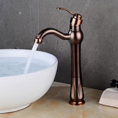 cheap Classical-Bathroom Sink Faucet - Classic Electroplated Centerset Single Handle One HoleBath Taps
