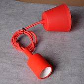 olcso Sziget lámpák-10 cm-es egyedi kialakítású színes függőlámpa led egyfejű műanyag modern bár led izzók 85-265v