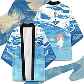 cheap Cartoon &amp; Movie Character Graphic-Agatsuma Zenitsu Kamado Tanjiro Rengoku Shinjurou Cartoon Kimono Anime 3D Harajuku Graphic Kawaii For Men&#039;s Adults&#039; Carnival Masquerade Back To School 3D Print