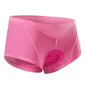 economico Pantaloni, pantaloncini e gonne da donna-Arsuxeo Per donna Sottopantaloncini da ciclismo Inverno Estate Coolmax® Silicone Poliestere Nero Rosa Tinta unica Bicicletta Pantaloncini / Cosciali Pantaloncini intimo Pantaloncini imbottiti di