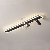 levne svítidla bodových světel-80/100 cm stropní svítidlo led reflektor kovový umělecký styl moderní stylové lakované povrchy 220-240v
