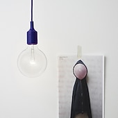 olcso Sziget lámpák-10 cm-es egyedi kialakítású színes függőlámpa led egyfejű műanyag modern bár led izzók 85-265v