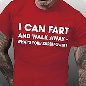 ieftine Tricou grafic pentru bărbați-Bărbați Grafic Scrisă Tricou Stil casual 100% Bumbac Manșon scurt Grafic Cămaşă Negru Alb Roșu-aprins Tricou confortabil Vacanță Casual Îmbrăcăminte de designer de modă