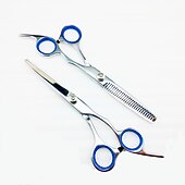 voordelige Hondenverzorgingsbenodigdheden-4 stks/set kappersschaar haar schaar professionele kappersschaar snijden dunner schaar kapper shear accessoires: