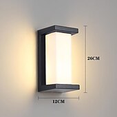 economico applique da esterno-Applique Da Parete Per Esterni Moderna Led Impermeabile Cortile Corridoio Scale Applique Da Parete In Acrilico 220-240 V 10 W