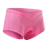 economico Pantaloni, pantaloncini e gonne da donna-Arsuxeo Per donna Sottopantaloncini da ciclismo Inverno Estate Coolmax® Silicone Poliestere Nero Rosa Tinta unica Bicicletta Pantaloncini / Cosciali Pantaloncini intimo Pantaloncini imbottiti di