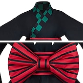 billige Anime-kostymer-Kamado Tanjirou Rengoku Shinjurou Anime Drakter Maskerade Cosplay-drakter Kostume Til Dame Voksne