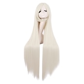 cheap Party Wigs-40 100cm Anime Costume Long Straight Cosplay Wig Party Wig Carnival Cosplay Party Wigs