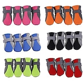 abordables Bottes &amp; Protecteurs de Pattes-Chien Bottes / Chaussures Hiver Réglable Chaud Mode Vêtements pour Chiens