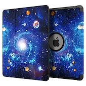 Недорогие чехол для iPad-Таблетка Чехлы панели Назначение Apple ipad 9th 8th 7th Generation 10.2 inch Держатель для карандашей Тройная подставка Защита от пыли Графика Цветы Мрамор Кожа PU