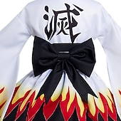 billige Anime-kostymer-Kamado Tanjirou Rengoku Shinjurou Anime Drakter Maskerade Cosplay-drakter Kostume Til Dame Voksne