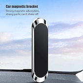 levne Držáky do auta-magnetický držák telefonu do auta tvar mini proužku stojánek univerzální pro iphone samsung xiaomi zinkový nástěnný magnet gps držák