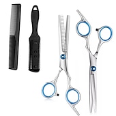 voordelige Hondenverzorgingsbenodigdheden-4 stks/set kappersschaar haar schaar professionele kappersschaar snijden dunner schaar kapper shear accessoires: