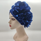 economico Cappelli per feste-Copricapo Accessori per capelli Seta come raso turbanti Festa / Serata Per eventi Kentucky Derby cocktail Astco reale Stile etnico Con Floreale A strati Copricapo Copricapo