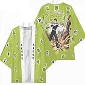 cheap Cartoon &amp; Movie Character Graphic-Agatsuma Zenitsu Kamado Tanjiro Rengoku Shinjurou Cartoon Kimono Anime 3D Harajuku Graphic Kawaii For Men&#039;s Adults&#039; Carnival Masquerade Back To School 3D Print