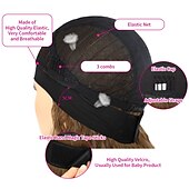 economico Parrucche trendy sintetiche-parrucche della fascia glueless parrucca della fascia corpo sciolto ondulato parrucche sintetiche dei capelli per le donne nere onda nessuna parrucche anteriori del merletto della miscela di colore